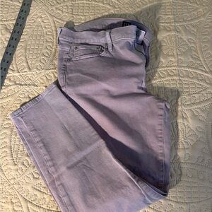 GAP Purple Straight Leg Jeans